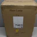 CNXIN 3 Lights Boho Floor Lamps with ON/Off Foot Switch Tree Standing Lamp with Hanging Lampshades Farmhouse Floor Lamp Tall Pole Lamp for Living Room Bedroom Office, 3 PCS 6W Bulbs Included