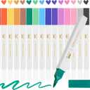 Mr. Pen- Acrylic Paint Markers, 16 pcs, Vibrant Color, Brush Tip Set