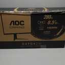 AOC C27G4ZH 27" Curved Frameless Ultra-Fast Gaming Monitor, FHD 1080p, 0.3ms HDMI 240Hz/DP 280Hz, 1500R, AMD FreeSync, HDR, Height Adjustable, 3-Year Zero Dead Pixel 