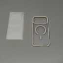 SUPFINE Magnetic for iPhone 17 Pro Max Case (Compatible with MagSafe)(Military Grade Drop Protection) Translucent Matte Shockproof with Anti-Fingerprint Phone Cover,Antique White