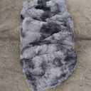 Bedsure Fluffy Throw Blanket Gifts for Women Men, Soft Fleece Sherpa Cozy Fuzzy Plush Warm Minky Thick Faux Fur Throw for Couch, Bed, Home Living Room Decor Bedroom Blanket Gifts for Mom Dad, Grey (07- Tie Dye Grey)