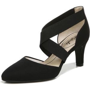 LifeStride Womens Gallery Pump, Black, Size 7.5