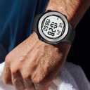 Mens Pedometer Watch for Walking Step Counter Watch No Charging, No App Connection, with EL Backlight. Simple, Practical Choice for Mobile-Free Fitness Enthusiasts TIMEURE-2308