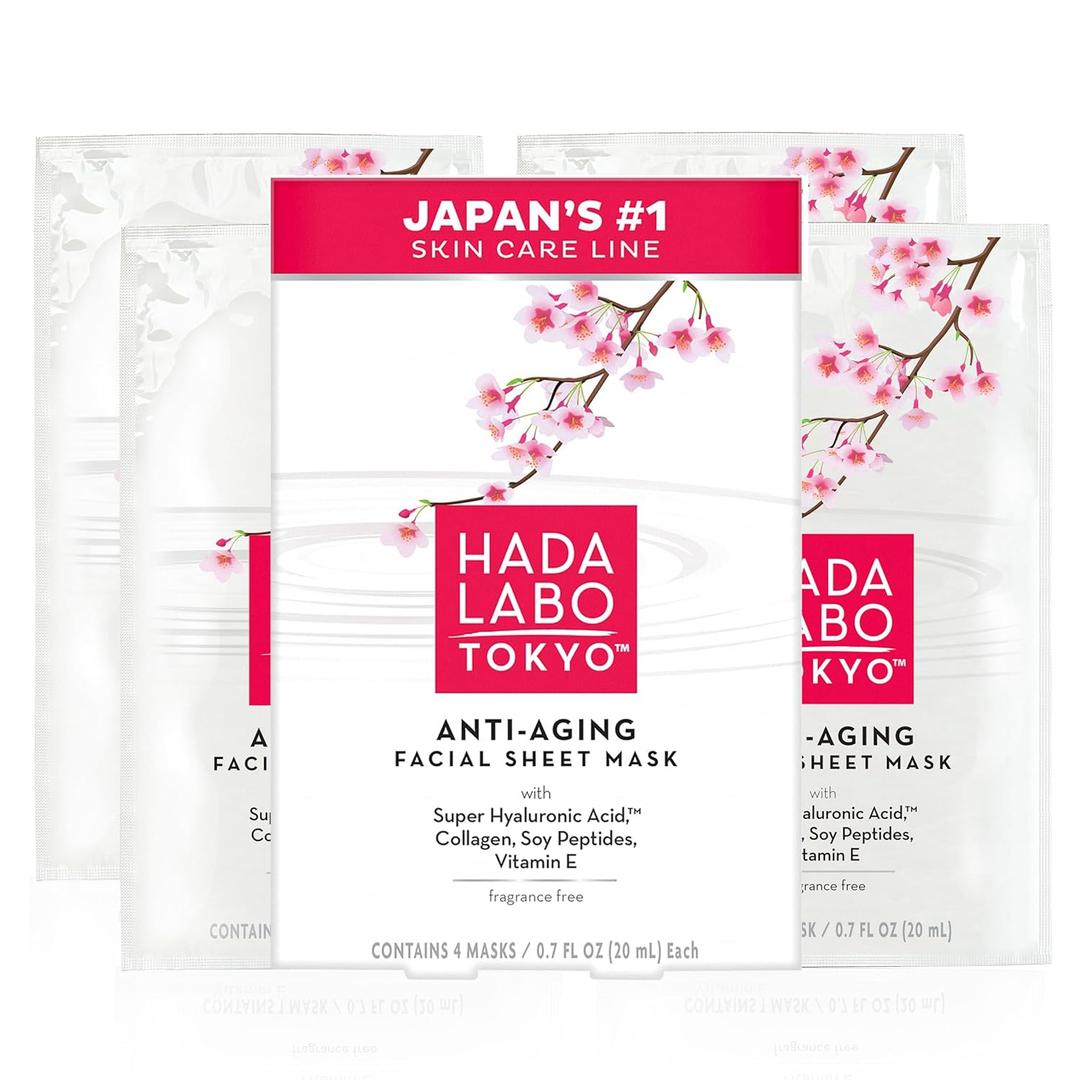 Hada Labo Tokyo Ultimate Anti-aging Facial Mask - 0.7 Oz