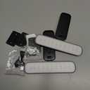 FULEN 2 Pack Picture Lights for Wall, Battery Operated Wall Sconce Rechargeable, LED Wall Light Cordless with Remote, 3 Color Temperature, Art Lights for Painting, Frame, Gallery, Dartboard Lights, Black