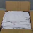 sancua 6 Pack White Tablecloth 60 x 102 Inch, Rectangle Table Cloth for 6 Feet Tables - Stain and Wrinkle Resistant Washable Polyester Table Cover for Dining Tables, Buffet Parties and Camping