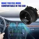 AC Blower Motor with Fan Fits for 2003 2004 2005 2006 Chevy Silverado 1500 2500 Suburban Avalanche GMC Sierra Yukon Cadillac Escalade HVAC Heater Blower Motor Replaces# 700191
