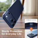 TORRAS Magnetic Slim-Fit for iPhone 17 PRO MAX Case, Ultra-Thin 17 ProMax Phone Case Compatible with MagSafe, Light Anti-Scratch Matte Hard PC Bayer 6.9 inch OriginFit, Deep Blue