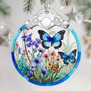 Butterfly Christmas Ornament  Christmas Tree Ornament & Holiday Decor, Gifts for Nature Lovers, Butterfly Lover Gifts, Holiday & Xmas Gift