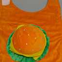 Halloween Dog Costume for Extra Large Dog Funny Hamburger Costume Clothes Pet Fast Food Outfit for Cosplay Dress up Party Supplies