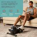 Lifepro Portable Under Desk Elliptical Exercise Machine - Motorized Pedal Exerciser for Home Workouts, Muscle Toning, Energy Boost - Mini Foot & Leg Exerciser with Fitness App
