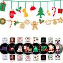 Holiday Watch Band Compatible with Samsung Galaxy Watch 6/5/5 Pro/4/3/6 Classic/4 Classic/Active 2/Active, 20mm Christmas Halloween Replacement Strap for Samsung Galaxy 40mm 41mm 42mm 44mm 45mm 46mm (Santa Claus)