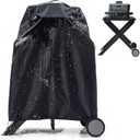 Waterproof Cover for Ninja Woodfire Outdoor Grill on XSKSTAND Woodfire Collapsible Stand, Outdoor Grill Accessories for Ninja Wood Fire Smoker OG700 Series (Cover Only)