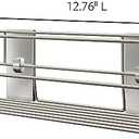 Command Shower Caddy Satin Nickel with Water Resistant Command Strips, Bathroom Organizer, Holds up to 6.5 lbs