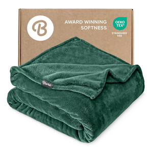 OEKO TEX Standart 100 blanket dark green