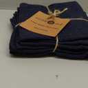 Waffle Kitchen Towels 100% Cotton 16x26 - Super Absorbent, Soft & Quick Drying, Multi-Purpose for Drying & Cleaning, Ideal for Kitchen & Home Use, Set of 6 Low-Lint Dish Towels Navy Blue