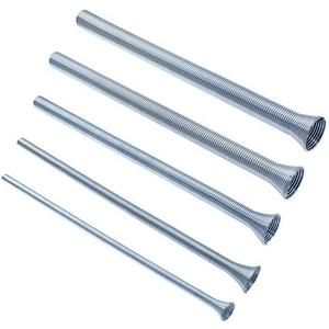 PHITUODA 5 Pack Spring Tube Bender Set 1/4'', 3/8'', 1/2'', 5/8'' and 3/4'' for Copper, Aluminum and Thin Wall Steel Tubing Bender Kit, 13.78" / 350mm Length