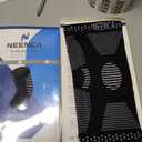 NEENCA Professional Knee Brace for Pain Relief, Medical Knee Support with Patella Pad & Side Stabilizers, Compression Knee Sleeve for Meniscus Tear, ACL, Joint Pain, Runner, Workout (Black, Medium)