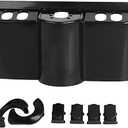 ABS Batwing Inner Fairing Cover with Switch Cap Kit Fits for Harley Touring Street Glide 2006-2013 Electra Glide Ultra Classic 1996-2013, Unpainted