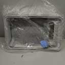 Stainless Steel Litter Box | XL Enclosed Cat Litter Boxes with Lid for Big Cats | High Sided, Anti-Urine Leakage | Non-Stick Bottom & Includes Litter Mat & Metal Scoop (Silver Gray)