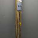 Natural Bamboo Poles, 4 Feet Bamboo Sticks for Plants, Wood Garden Stakes for Tomato, Bean, Flowers, Trees Potted and Climbing Plants, 25 Pack