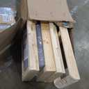 Greaton, 10 Full Size Box Spring Only for Full Size Bed  Amish-Made in The USA  Solid Wood Mattress Foundation with Stable & Quiet Support  Flat-Packed & Easy Assembly  White