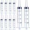 20ml Plastic Syringe for Liquids, Oral, Scientific Labs, Measuring, Dispensing, with Cap- 10 Pack 20ml Syringes