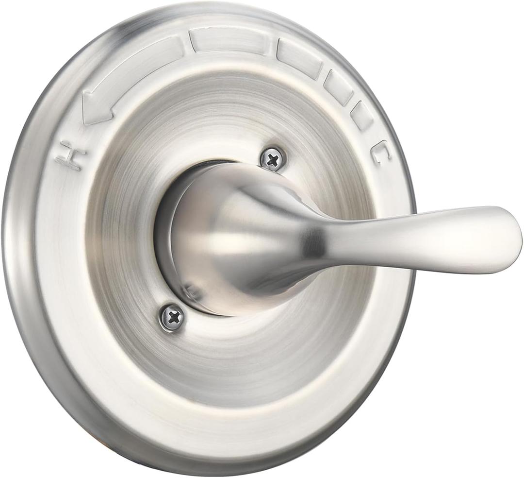 Replacement for Delta Classic 13 Series Single-Function Trim Kit, T13020-SS Brushed Nickel Shower Handle, Fit Delta Shower Valve R10000 Series (Cartridge Not Included)