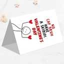 2 x Funny BRUH Valentines Day Card for Boys Girls Teens, Humorous Gen Z Slang Valentine's Day Card Gift for Son Daughter Grandson Granddaughter Nephew Niece Teenager, Gift for Teen (#2)