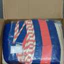 3-Piece Full/Queen-Size Quilt Set - Glory Bound Microfiber Patriotic Americana Flag Bedspread with Pillow Shams by Lavish Home