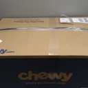 FURTIME Washable Dog Bed Large Sized Dogs, Deluxe Dog Crate Beds Comfy Fluffy Kennel Pad Anti-Slip Pet Sleeping Mat, Machine Washable Dogs Pillow, 35"x23"x3.5", Gray