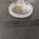 Three Clear Container Lids, Size 3.7"