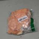 Baby Orange Pumpkin Soft Stuffed Animal Security Blanket, Plush Pumpkin Character Lovey Blanket, Baby Shower/Nursery Gift, Newborn Infant Toddler Snuggle Blankie for Boys Girls, 14 Inches