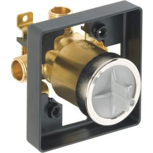 Delta Faucet R10000-UNBXHF MultiChoice Universal Shower Valve Body for Shower Faucet Trim Kits (High Flow, No Finish)