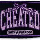 2 x Created with A Purpose Ephesians 2:10 Patch 3 Inches Christian Religious Jesus Bible Verse Iron On/Sew On Embroidery Fabric Applique Patches for Trucker Hats Clothes Backpack DIY Accessories