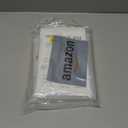 Amazer Extra Long Shower Curtain Liner 72 x 84 Clear Shower Liner Medium Weight PEVA Waterproof Inside Shower Curtains for Bathroom with 3 Magnets and Rustproof Grommets