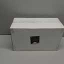 U-QE 350PCS Black Gold Plastic Plates - Halloween Black Plastic Dinnerware Sets for 50 Guests - 100 Disposable Plates, 150 Silverware, 50 Cups, 50 Napkins for Halloween & Wedding & Party