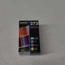 EPSON 273 Claria Ink Standard Capacity Photo Black & Color Combo Pack (T273520-S) Works with Expression Premium XP-520, XP-600, XP-610, XP-620, XP-800, XP-810, XP-820