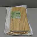 2 x 1/2 x 12 Inch 25 PCS Square Dowel Rods Wood Sticks Wooden Dowel Rods Unfinished Bamboo Sticks - for Crafts,Home Decor, Model Making and DIYers