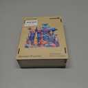 Qiuenisray Wooden Puzzles for Adults, Coral Ocean Jigsaw Puzzles 200 Pieces, FSC Certified Beautiful Wall Decor Puzzles, Irregular Creative Gift for Adults Family Game 11 x 11.2 in