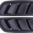 MOTOKU Driver and Passenger Side Hood Vent Bezel for Jeep Wrangler Gladiator 2018-2024