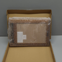 HBCY Creations Rustic Torched Wood Tabletop Chalkboard with Legs/Vintage Wedding Table Sign/Small Kitchen Countertop Memo Board/Antique Wooden Frame (9.5 x 14 Inches) (Torched Brown)