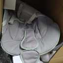 Momcozy CocoSway Electric Baby Swing for Infants, 180° Rotating Seat, Grey