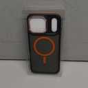 Magnetic 3 in 1 for iPhone 17 Pro Max Case, [Omni-Directional Protection] with 1x Screen Protector + 1x Camera Cover, [Seamless Work with Magsafe] Protective Case for iPhone 17 Pro Max Cosmic Orange