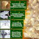 5 Ft Prelit Artificial Pencil Christmas Tree Decoration with 8 Modes 100 LED Warm Lights Plug in 380 Branch Tips Metal Stand Slim Tree Xmas Decor Indoor Outdoor Home Holiday (White)