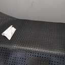 New Star Foodservice 533517 Commercial Grade Grease Resistant Anti-Fatigue Rubber Floor Mat, 36" x 60", Black