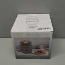 COOK WITH COLOR 350W Electric Double Layer Egg Cooker - Egg Boiler for Hard Boiled, Soft Boiled, and Omelettes, 6.1x6.1x8.7, Dark Sage