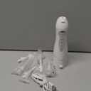 AquaSonic Water Flosser - Cordless Rechargeable Water Flossers for Teeth Cleaning - Waterproof Aqua Flosser, Portable Oral Irrigator for Dental Cleaning with 5 Jet Tips  Braces Home Travel. (White)