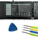 V6W33 Laptop Battery Replacement for Dell 3510 3511 3515 5310 5410 5418 5510 5515 5518 Latitude 3320 3520 3420 Vostro 3510 3515 3511 5510 5410 Series Laptop TN70C G91J0 15V 54Wh 3600mAh