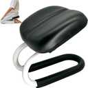 Meditation Bench, Metal Kneeling Stool, Adjustable Height Meditation Chair, Seiza Chair, Prayer Bench with Cushion for Home Studio Portable Non-Slip Yoga Stool